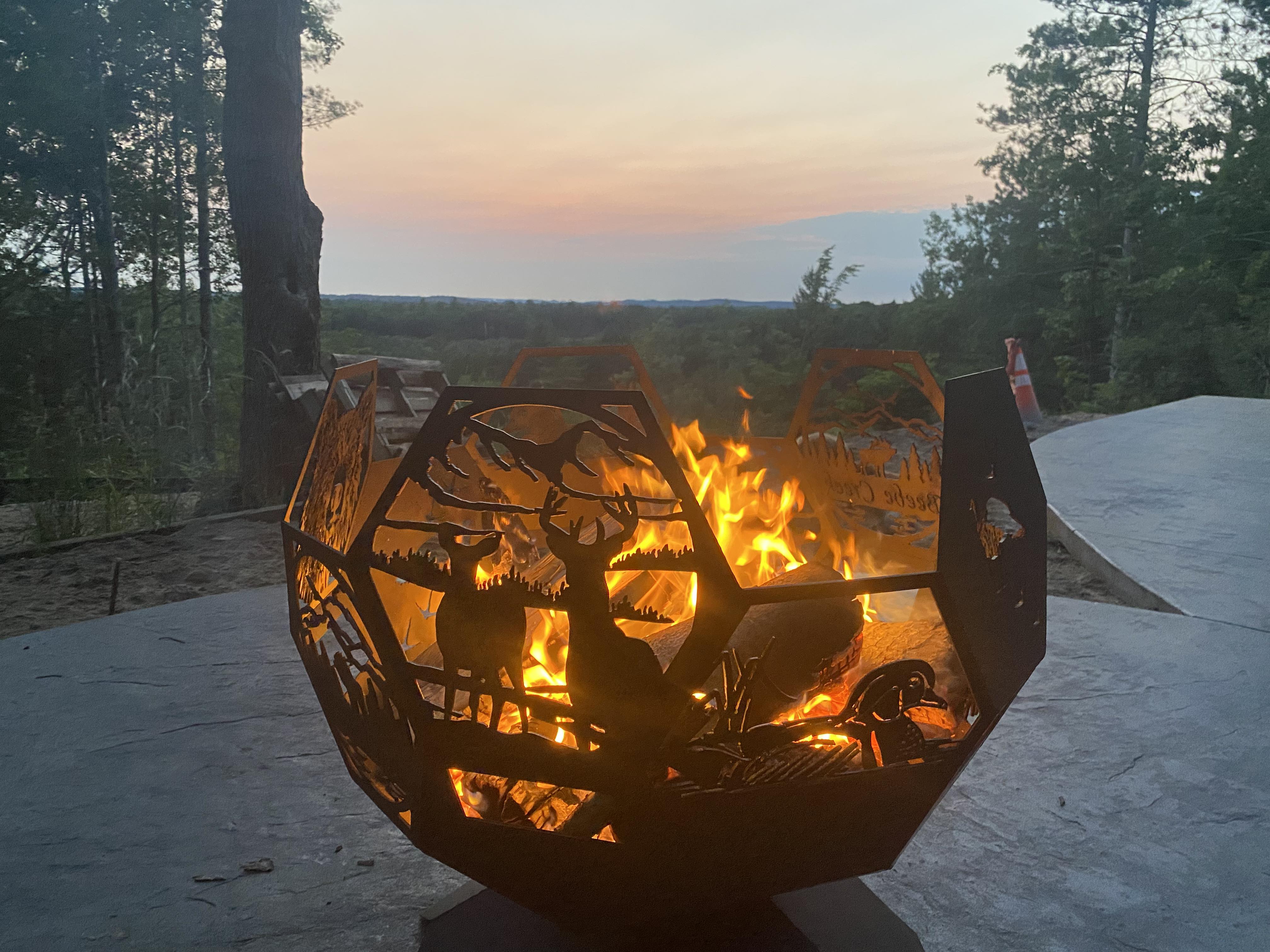 Custom Firepit Gift Certifacte