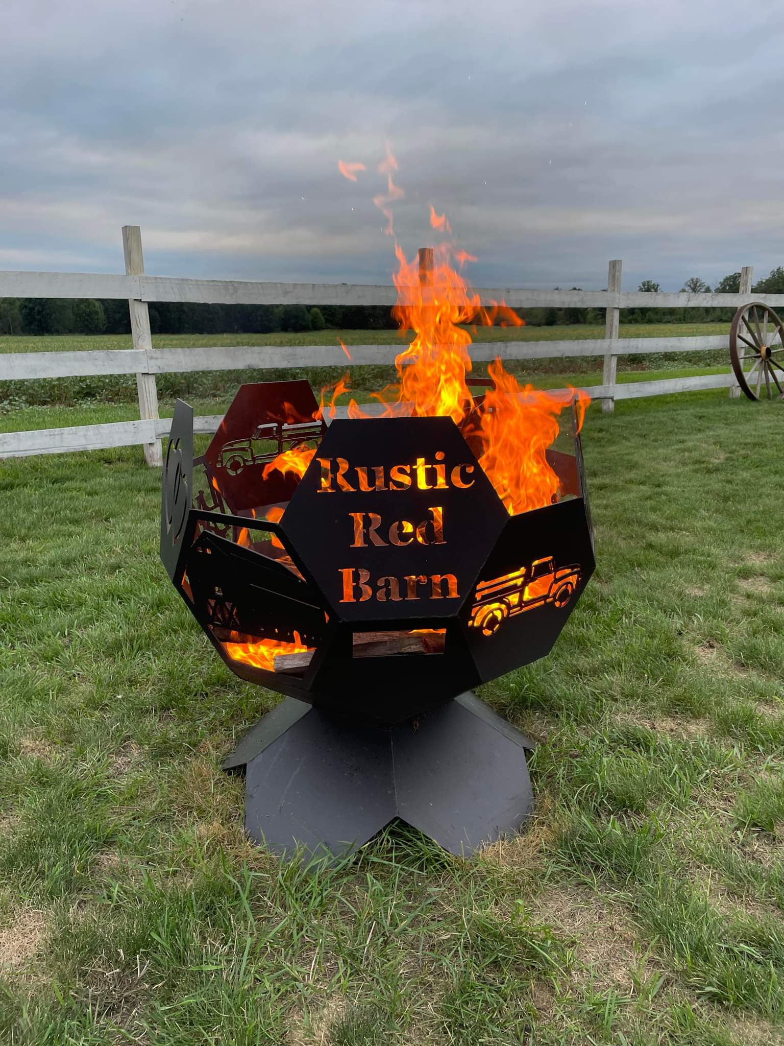 Custom Firepit Gift Certifacte