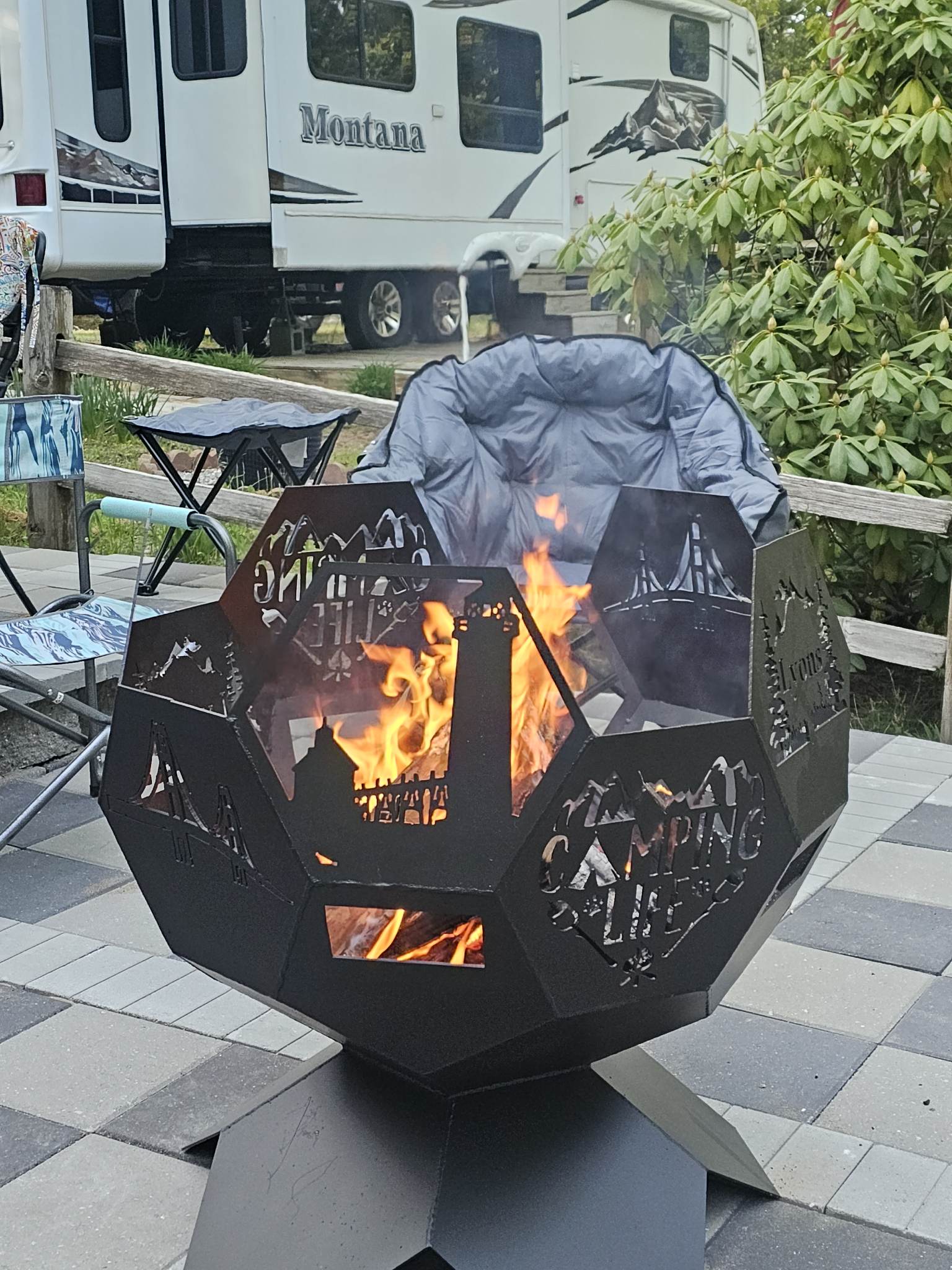 Custom Firepit Gift Certifacte