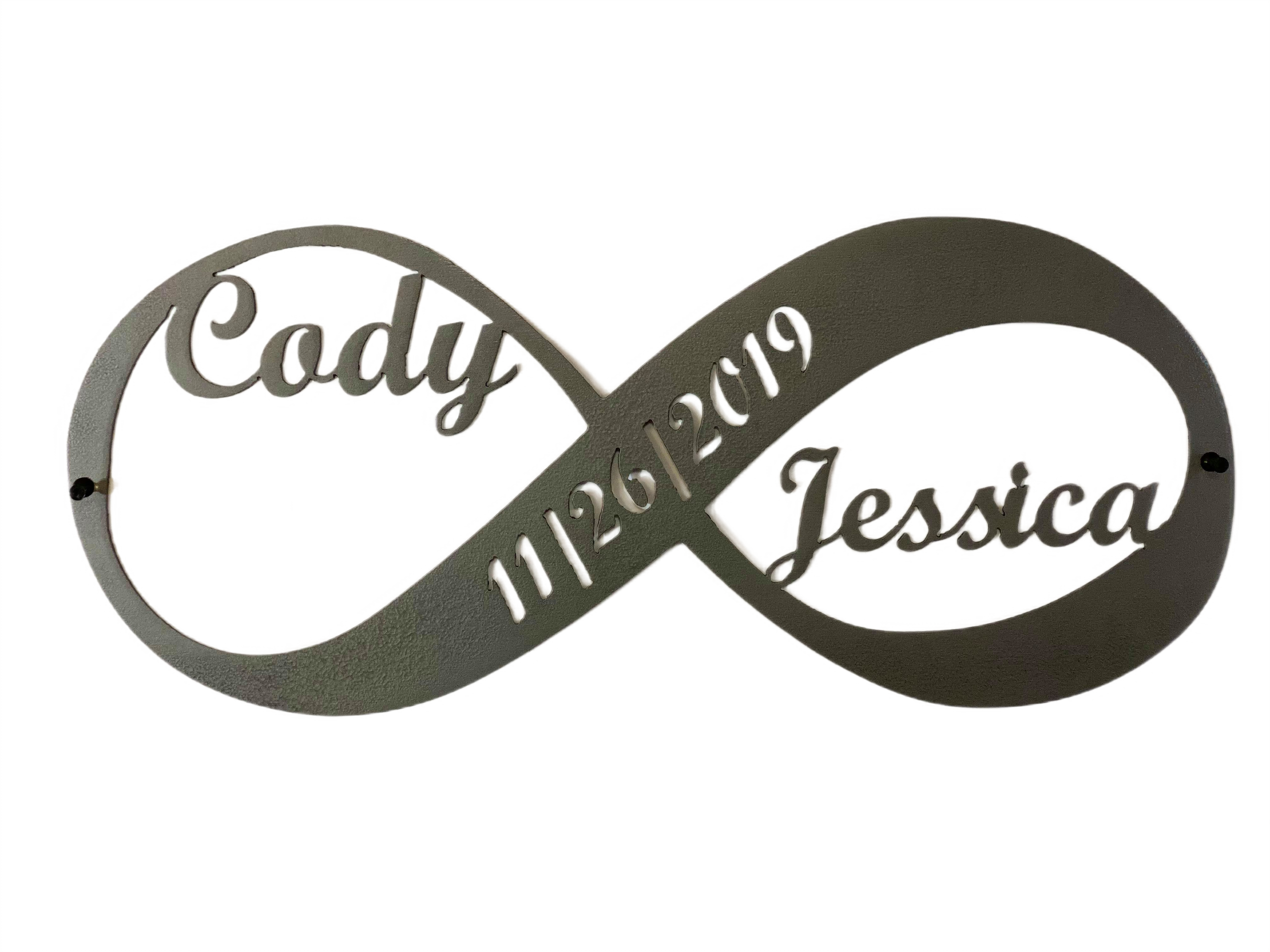 Infinity Custom Name and Date