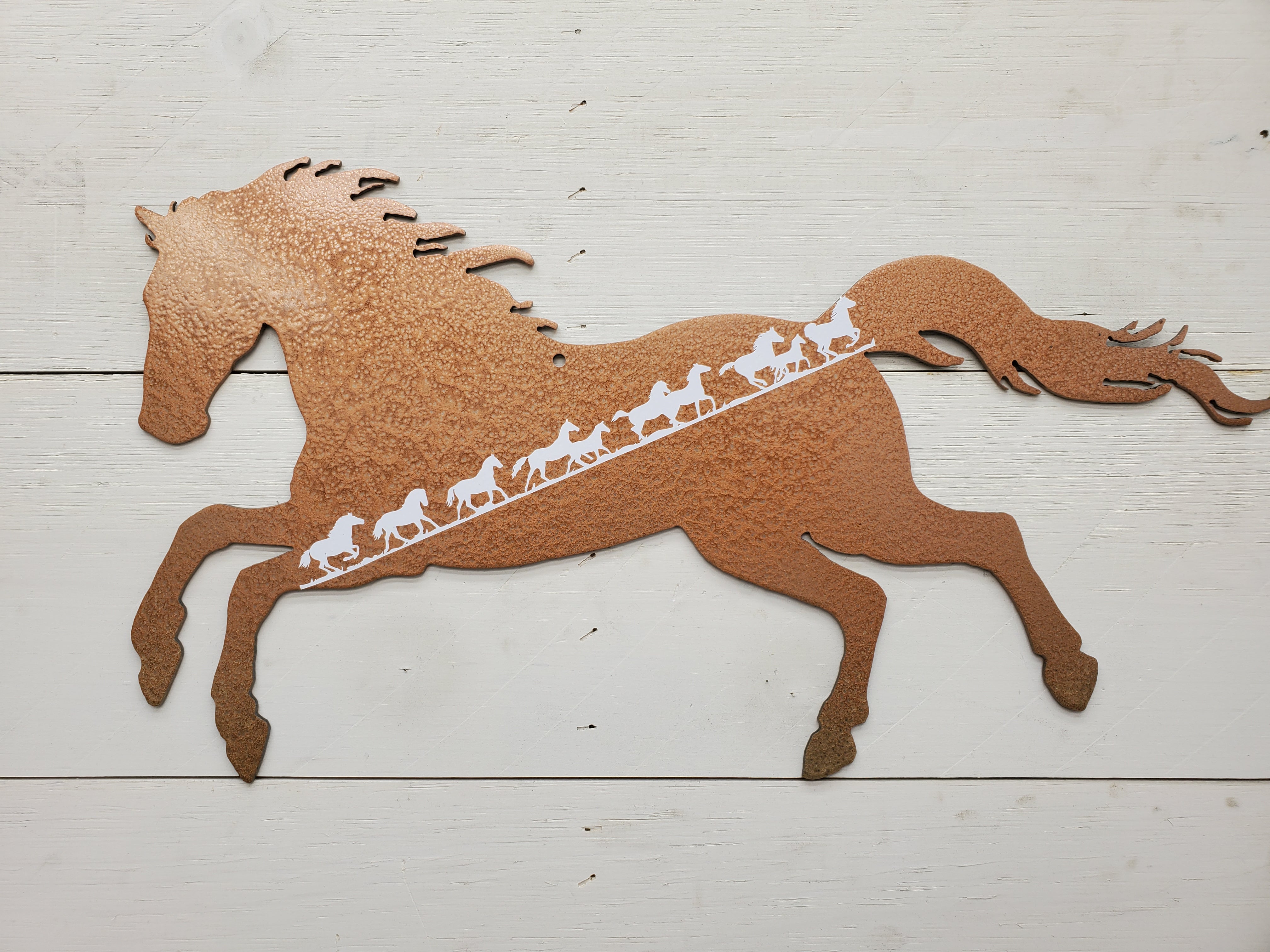 Horse Vinyl Overlay