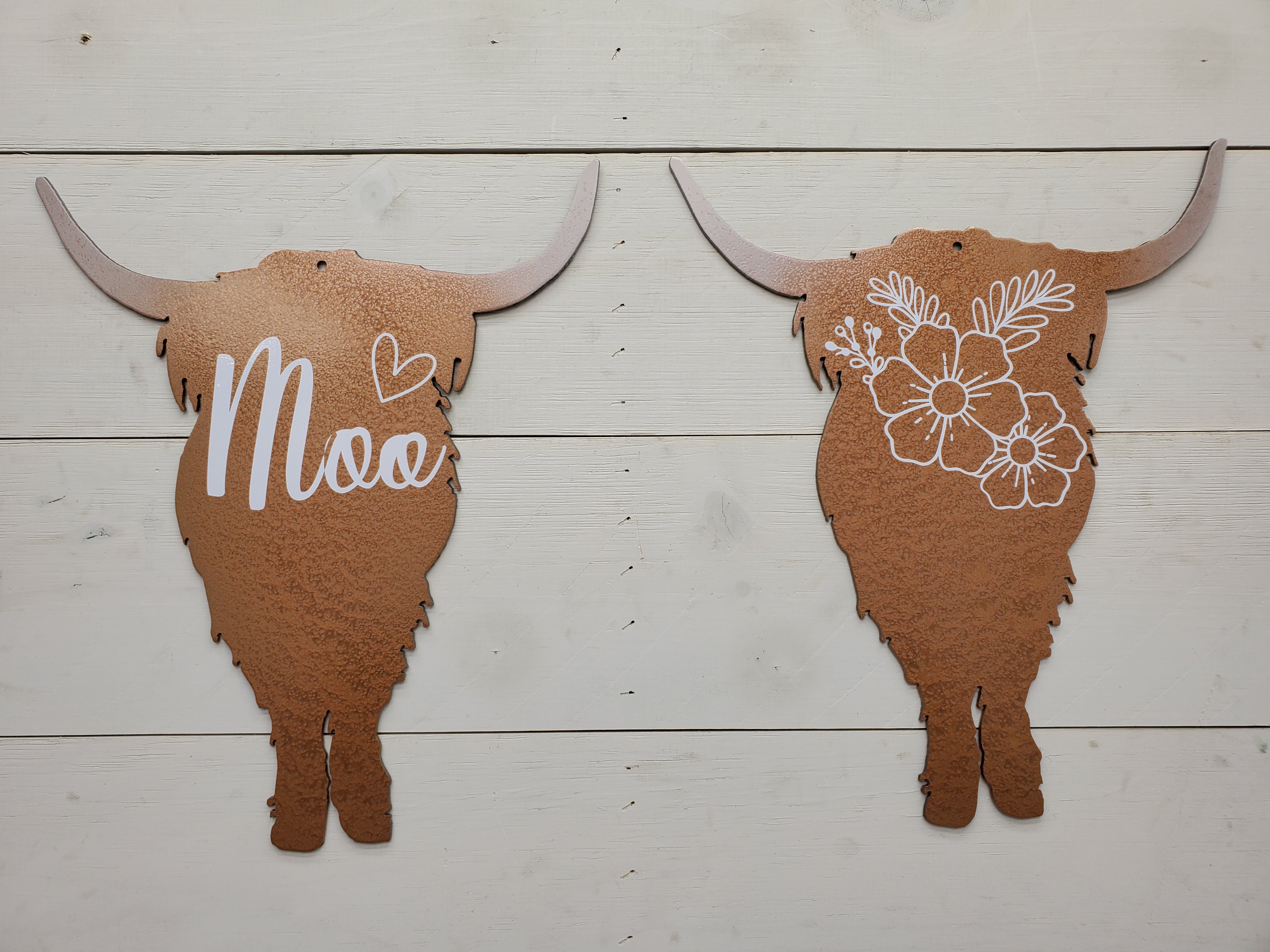 Highland Cow Decal Overlay