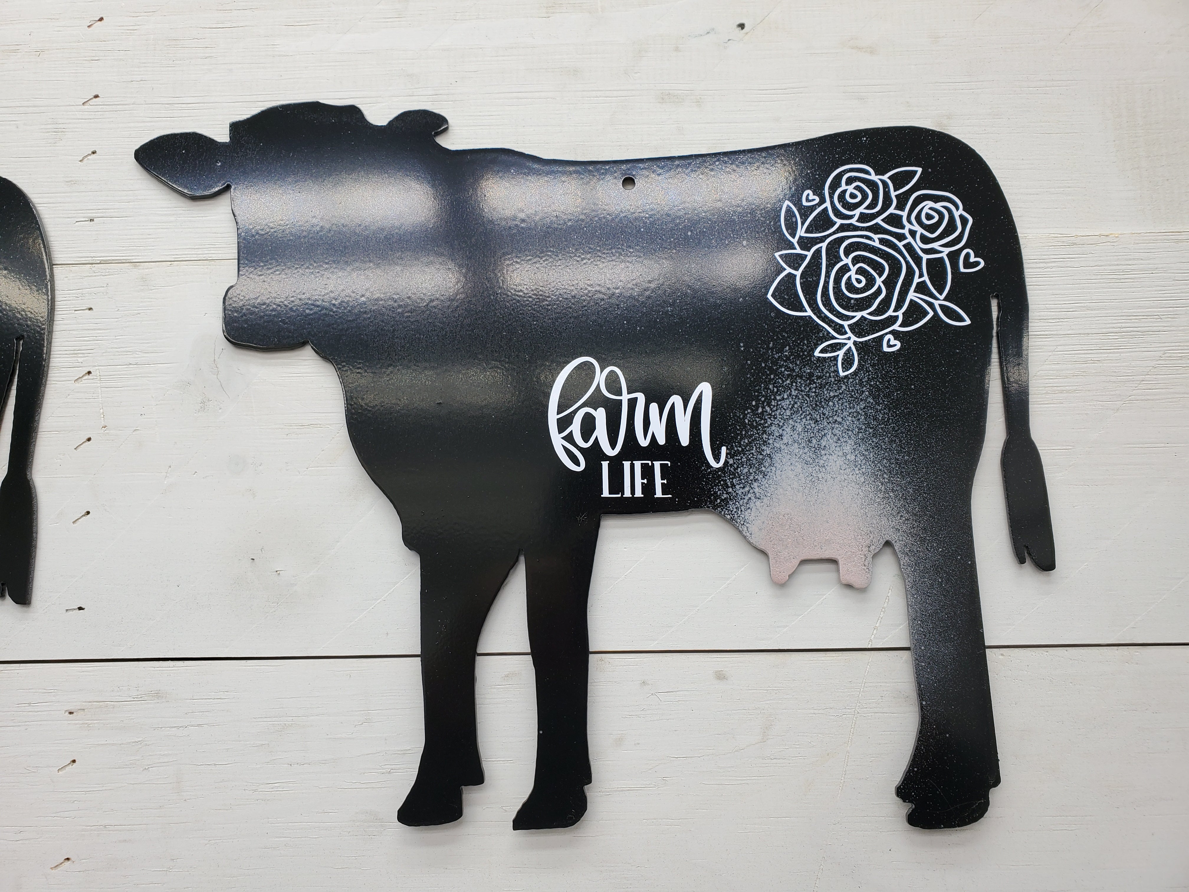 Cow Vinyl Overlay