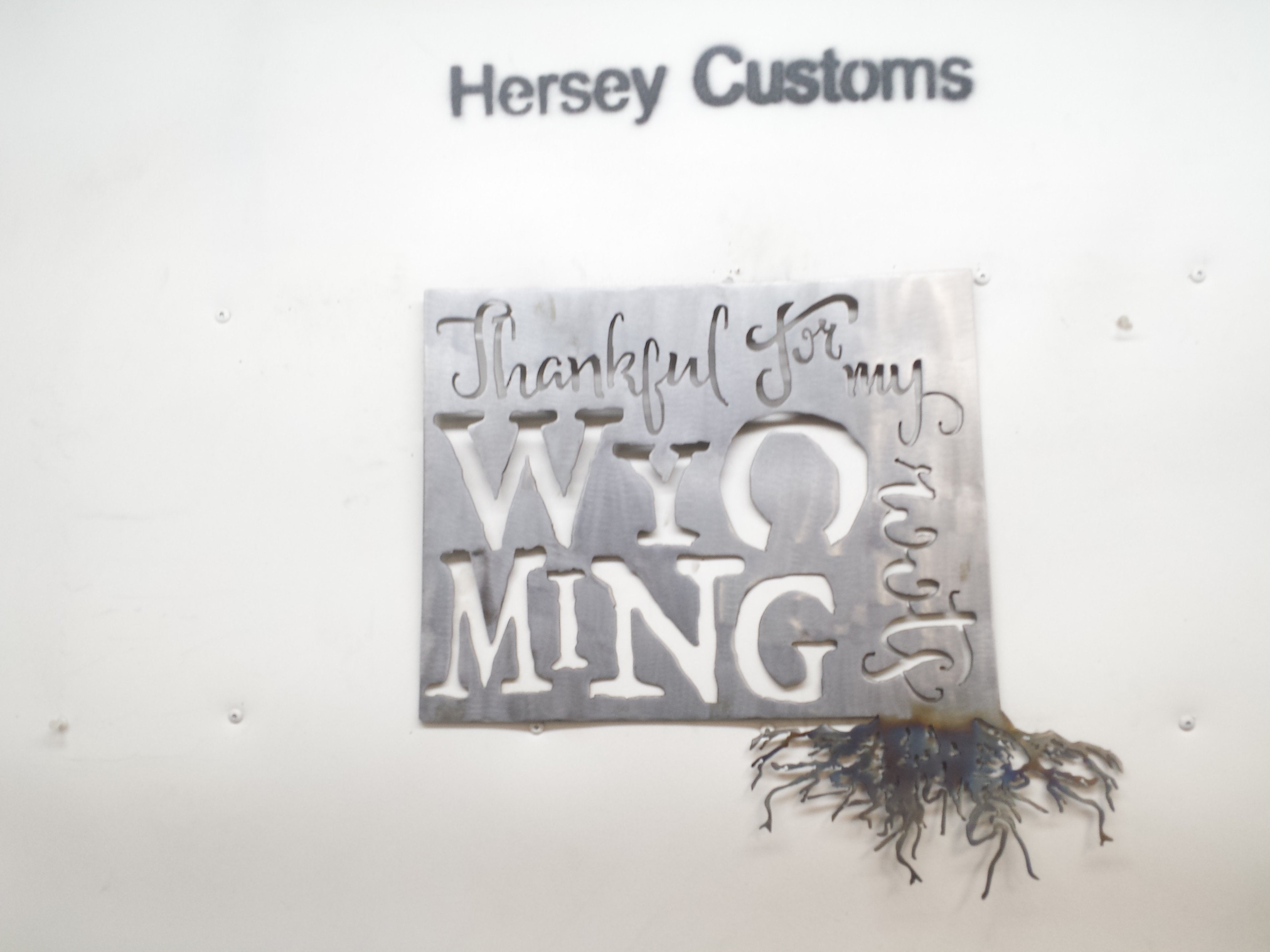 Thankful For My "STATE" Roots - Hersey Customs Inc.