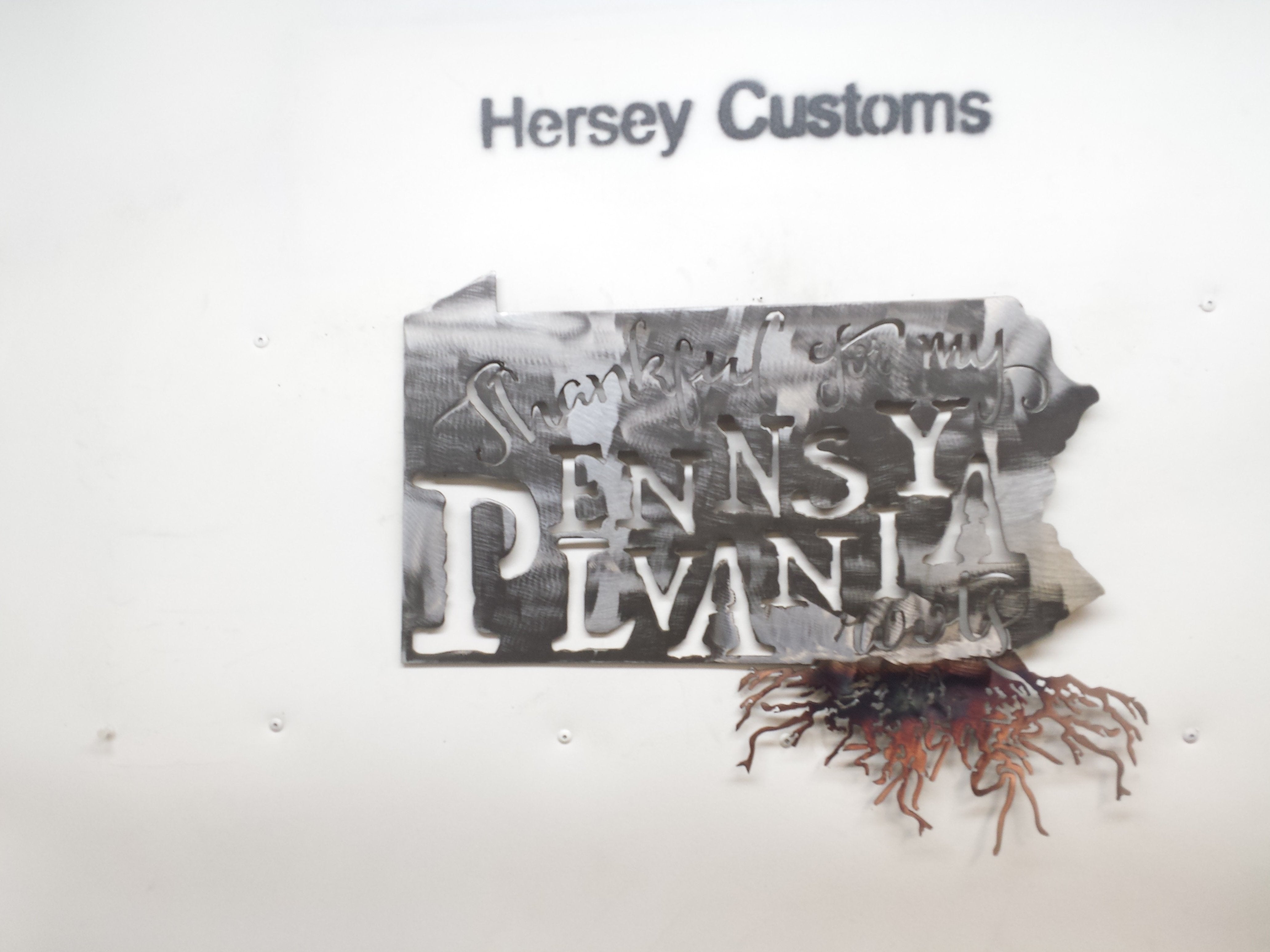 Thankful For My "STATE" Roots - Hersey Customs Inc.