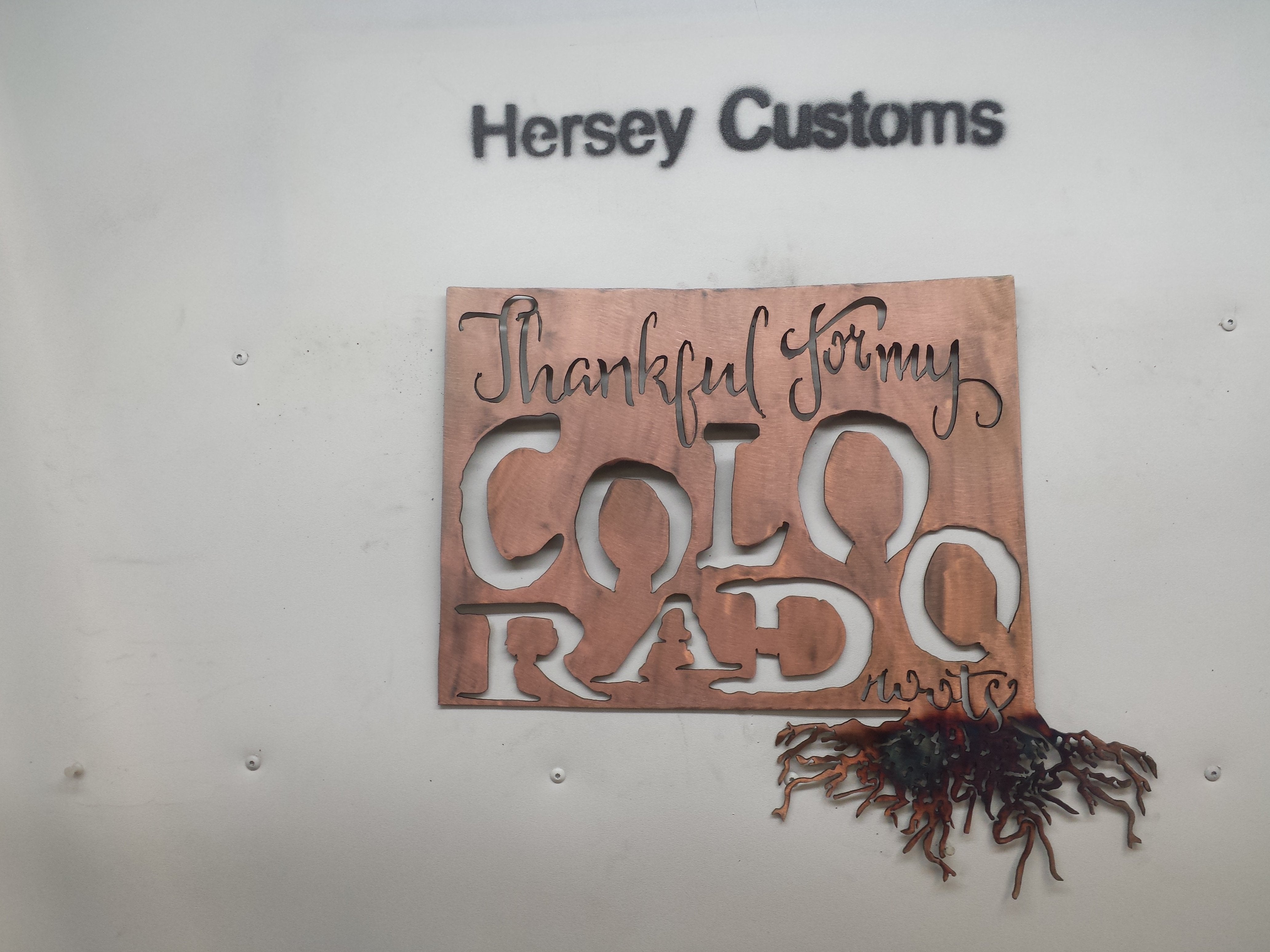 Thankful For My "STATE" Roots - Hersey Customs Inc.