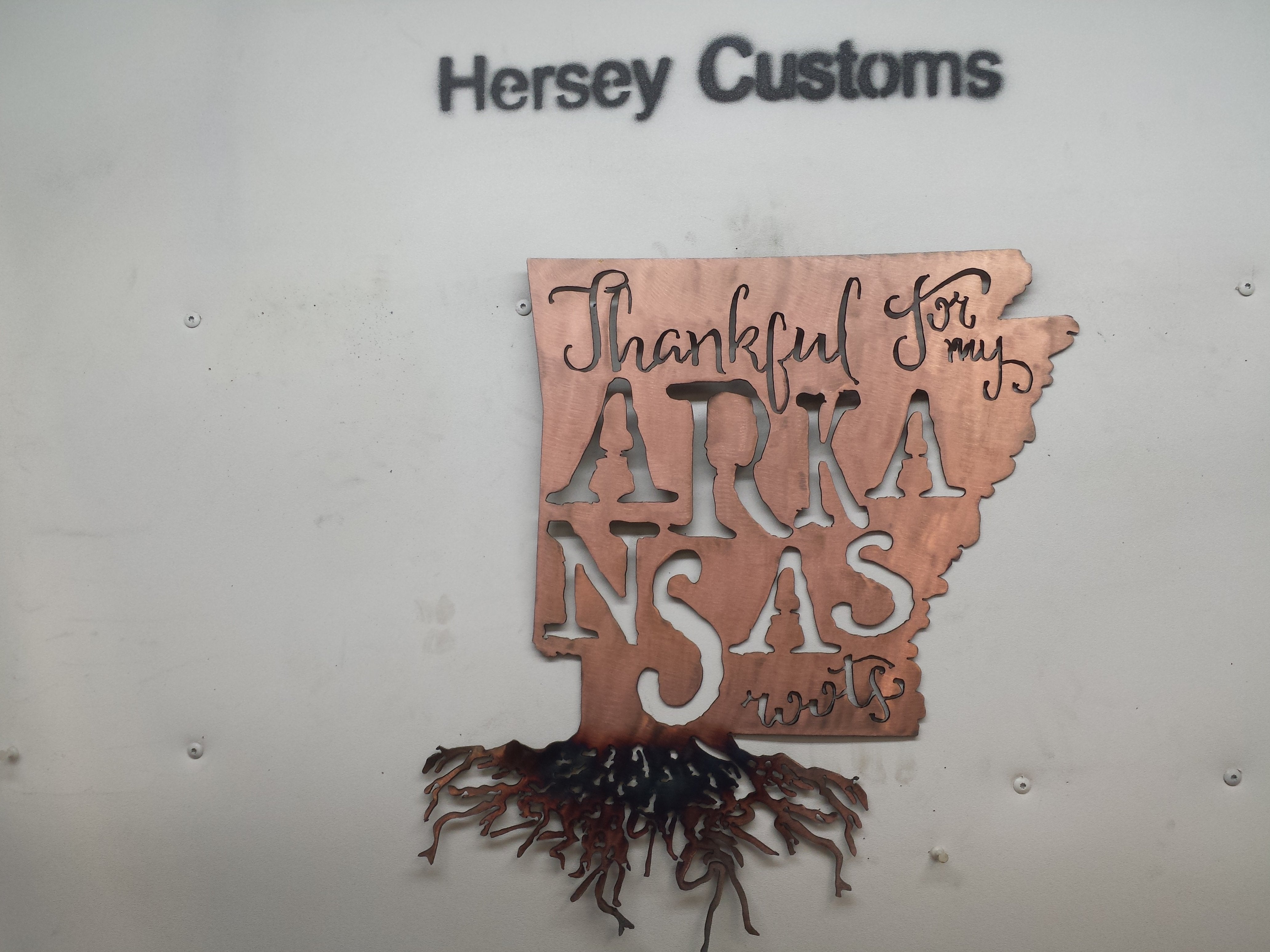 Thankful For My "STATE" Roots - Hersey Customs Inc.