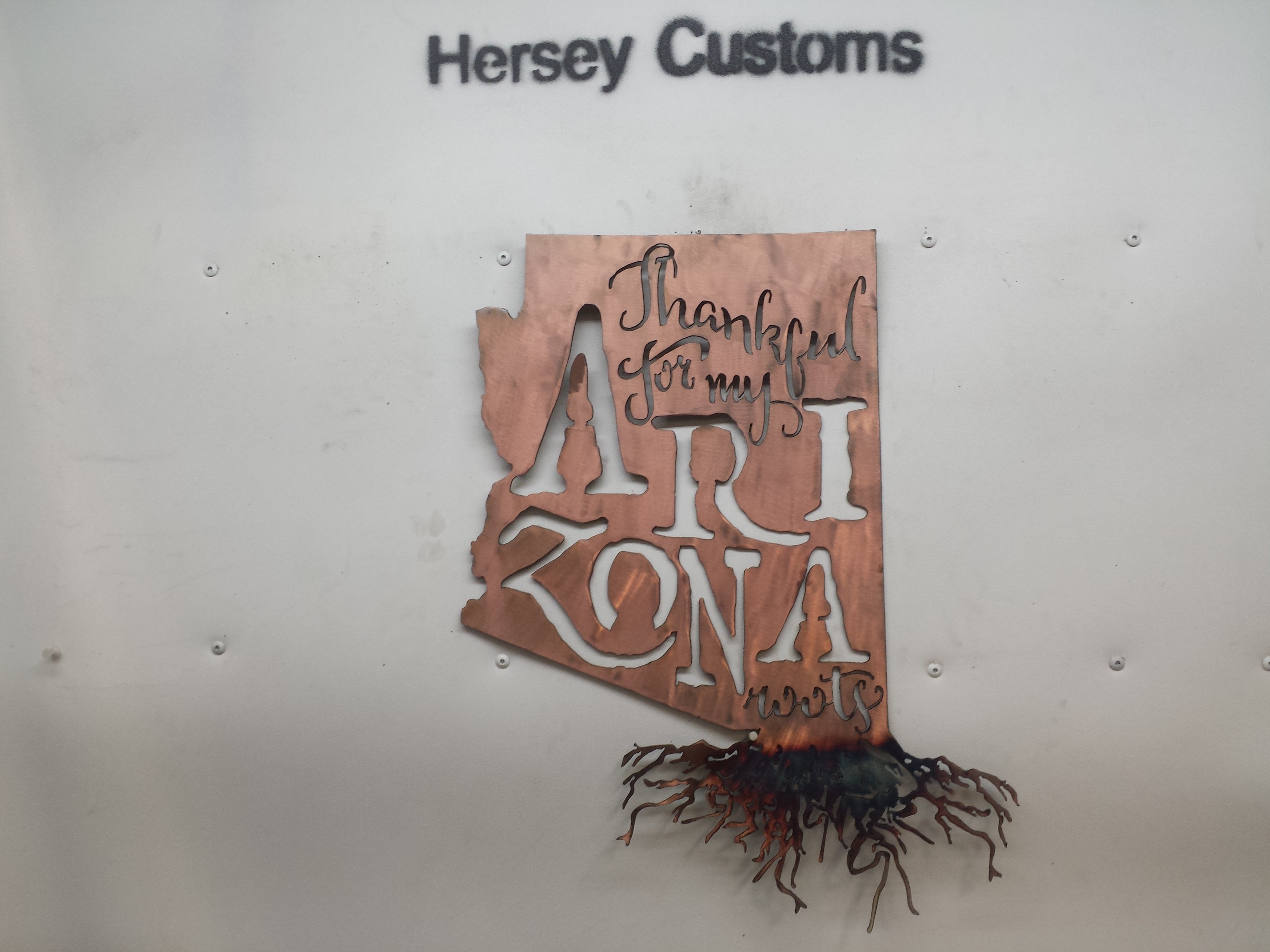 Thankful For My "STATE" Roots - Hersey Customs Inc.