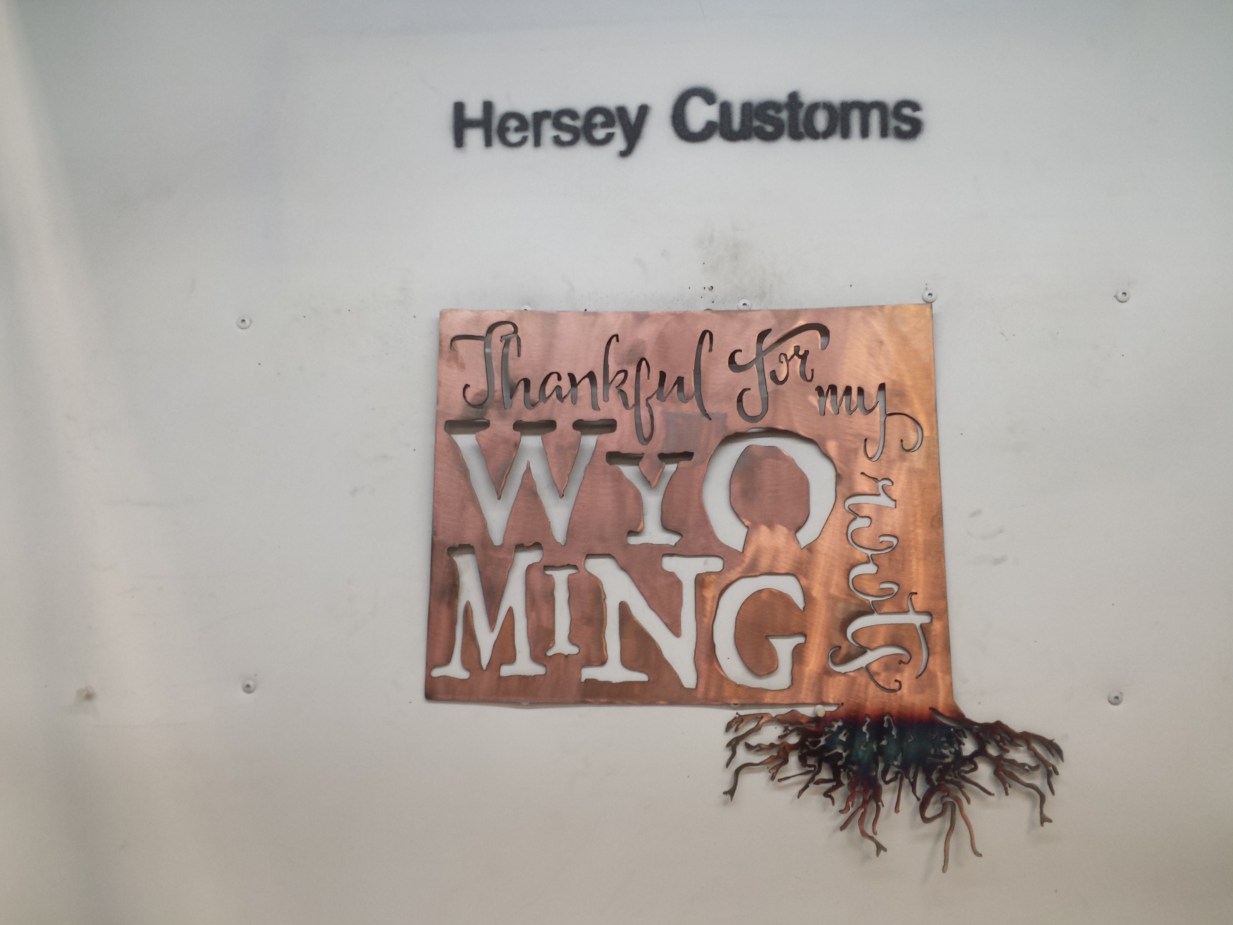 Thankful For My "STATE" Roots - Hersey Customs Inc.