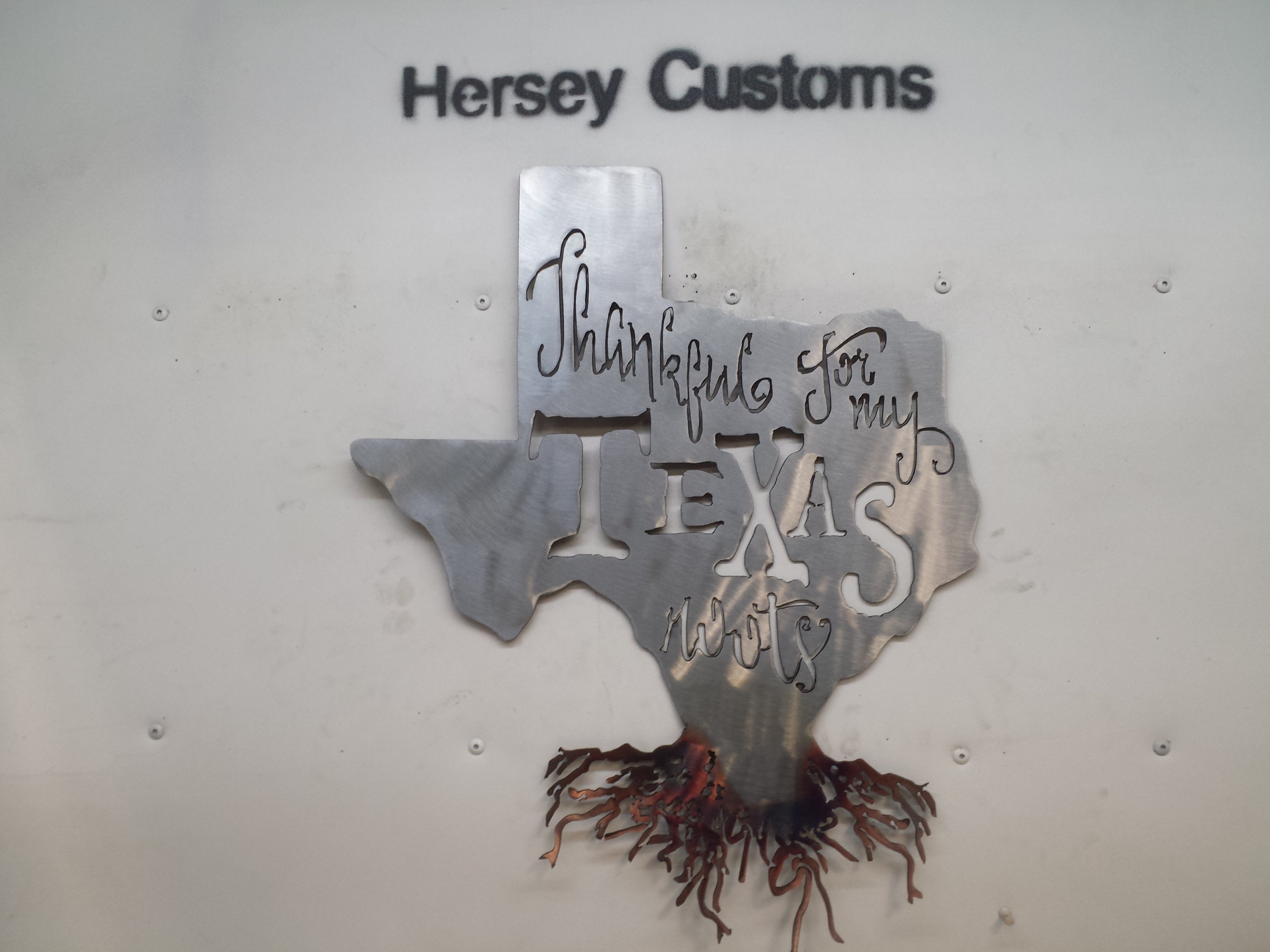 Thankful For My "STATE" Roots - Hersey Customs Inc.