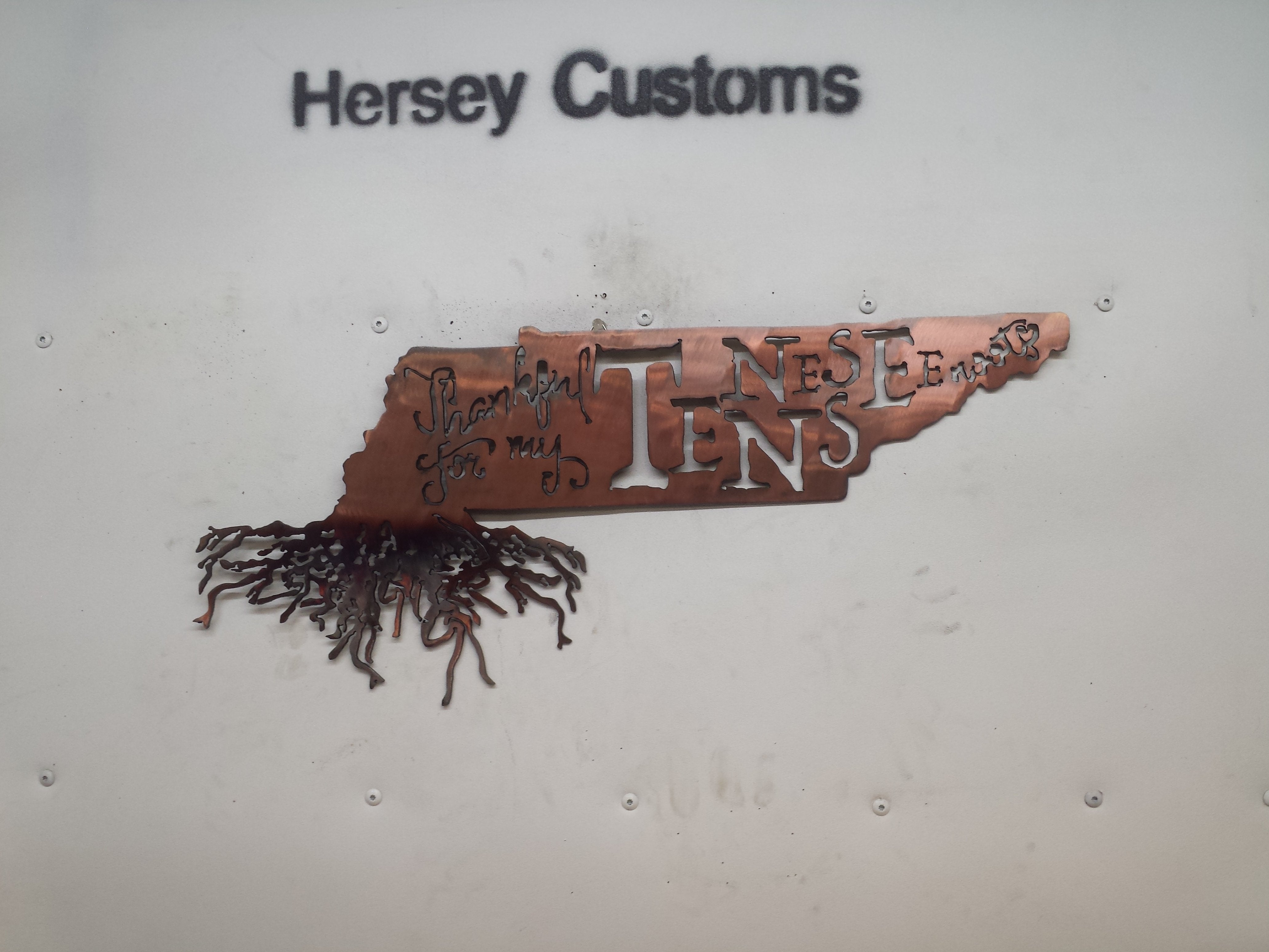 Thankful For My "STATE" Roots - Hersey Customs Inc.